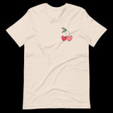 Cherry Hearts Shirt, Heart Shirt,  Valentine's Day Shirt, Cute Valentine's shirts, Hearts Shirt, XOXO Shirt, Gift for Her, Love Shirt