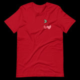 Cherry Hearts Shirt, Heart Shirt,  Valentine's Day Shirt, Cute Valentine's shirts, Hearts Shirt, XOXO Shirt, Gift for Her, Love Shirt