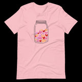 Mason Jar Hearts Shirt, Cherry Hearts Shirt, Heart Shirt,  Valentine's Day Shirt, Cute Valentine's shirts, XOXO Shirt, Gift for Her