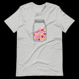 Mason Jar Hearts Shirt, Cherry Hearts Shirt, Heart Shirt,  Valentine's Day Shirt, Cute Valentine's shirts, XOXO Shirt, Gift for Her