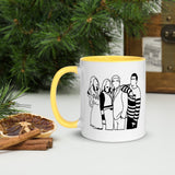 TV Cast Mug, Funny Mug, David Rose Mug, Gift for Her, TV Quote Mug, David Rose Lover, Moira Rose Mug with Color Inside, Alexis Rose Coffee