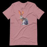 Rabbit Shirt, Hare Shirt, Easter Shirt, Old Fashioned Rabbit Tshirt, Gift for Her, Watercolor Rabbit Shirt, European Hare, Bunny Rabbit Tee