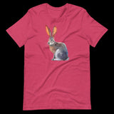 Rabbit Shirt, Hare Shirt, Easter Shirt, Old Fashioned Rabbit Tshirt, Gift for Her, Watercolor Rabbit Shirt, European Hare, Bunny Rabbit Tee