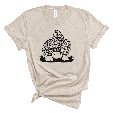 Morel Mushroom Shirt, Mushroom Hunter,  Mushroom Hunting T-Shirt, Morel Hunt, Spores, Shroom Shirt, I Have No Morels, Morel Lover, Shrooms