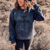 Frenchie Mom Sweatshirt, Dog Mom sweater, Dog mom unisex sweatshirt, Dog mom sweatshirt, Dog mom, Gift for dog mom, French Bulldog shirt
