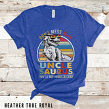Uncle Saurus Shirt, Universal Studio Family Shirt, Don't Mess With Unclesaurus You'll Get Jurasskicked Shirt, Father's Day, Uncle Shirts