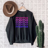 Mama Mama Mama Mama Mama Sweathshirt, Mother's Day Shirt, Mom Sweater, Gift for Mom, Gift for Her, Mama Sweatshirt, Gift for Wife