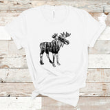 Moose Shirt, Wilderness T-Shirt, Moose Lovers, Nature Tee, Moose Lover Gifts, Gifts for Her, Gifts for Him, Camping, Wildlife, Hunting