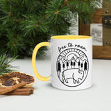 Free to Roam Mug, Buffalo Mug, Wilderness Mug, Buffalo Coffee Mug, Camping Mug, Hiking Mug, Wild and Free Mug, Outdoors Mug