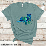 Watercolor Cat Shirt, Abstract Cat Shirt, Cat Lover Shirt, Painted Cat Tshirt, Cat Shirt Gift, Cat Lover Gift, Gift for Her, Unisex Cat Tee