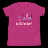 It's My Birthday Shirt, Unicorn Birthday Shirt, Girl's Birthday Top, Birthday Unicorn Shirt, Birthday shirt for her, Cute Birthday Tee