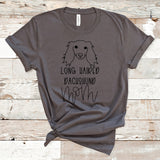 Long Haired Dachshund Mom Shirt, Long Haired Dachshund Dog, Dog Mom Gift, Fur Mom Shirt, Dog Mom Shirt, Dachshund Mom Shirt, Dachshund Mom