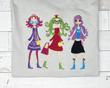 Fashion Girls Embroidered Shirt, girls Shopping Shirt, Ladies Shopping Shirt, Fancy embroidered girls