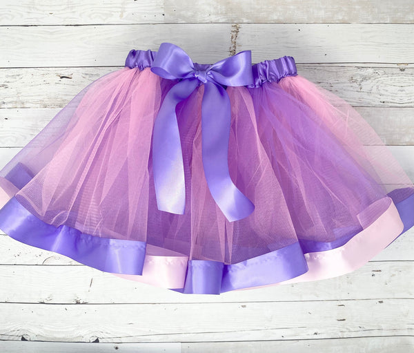 Tutu in Purple and Pink, Girls Birthday Tutu, Dance tutu, Girl’s Birthday Party outifit , Princess Tutu, Dress Up tutu, Gift for Girl