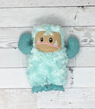 Yeti Stuffie, Sasquatch Stuffie, Yeti Stuffy doll, Yeti stuffed Animal, Sasquatch Stuffie Animal, stuffie lover