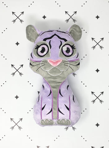 Tiger Stuffie, Stuffie Tiger, Female tiger Stuffie doll, Cute stuffed Animal, Cat plushie Animal, stuffie lover