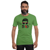 One In A Melon Dad Shirt, Watermelon Dad Tee, One In a Melon Dad Shirt, Summer Dad Tee, Daddy Head Shirt Dad with Shades, Unisex T-Shirt