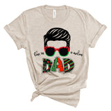 One In A Melon Dad Shirt, Watermelon Dad Tee, One In a Melon Dad Shirt, Summer Dad Tee, Daddy Head Shirt Dad with Shades, Unisex T-Shirt