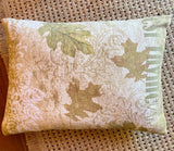 Hand Towel Pillow Cover. Accent pillow case, Fall decorative Pillow Cover, Pumpkin pillow case, Harvest Thyme pillow cover