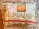 Hand Towel Pillow Cover. Accent pillow case, Fall decorative Pillow Cover, Pumpkin pillow case, Harvest Thyme pillow cover