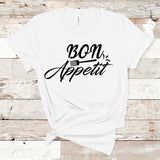 Bon Appetit Shirt, Picnic Shirt, Restaurants Shirt, Cooking Shirt, Barbecue Shirt, BBQ Grill Shirt, Kitchen, Foodie Shirt, Culinary Shirt
