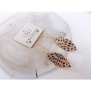 Drop Earrings Collection (Sesame Cork)
