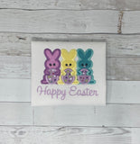Easter Bunny Shirt, Girls Easter Shirt, Happy Easter Shirt, Girls Easter Shirt , Embroidery Shirt for Girls, Gift for girl