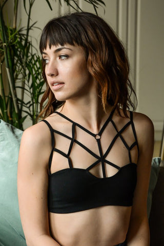 Cage Front Bralette