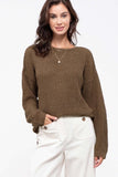 Crisscross Knit Sweater
