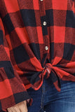 Ruffle Sleeve Button Down Top
