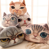 Cartoon Cat Decorative Pillow